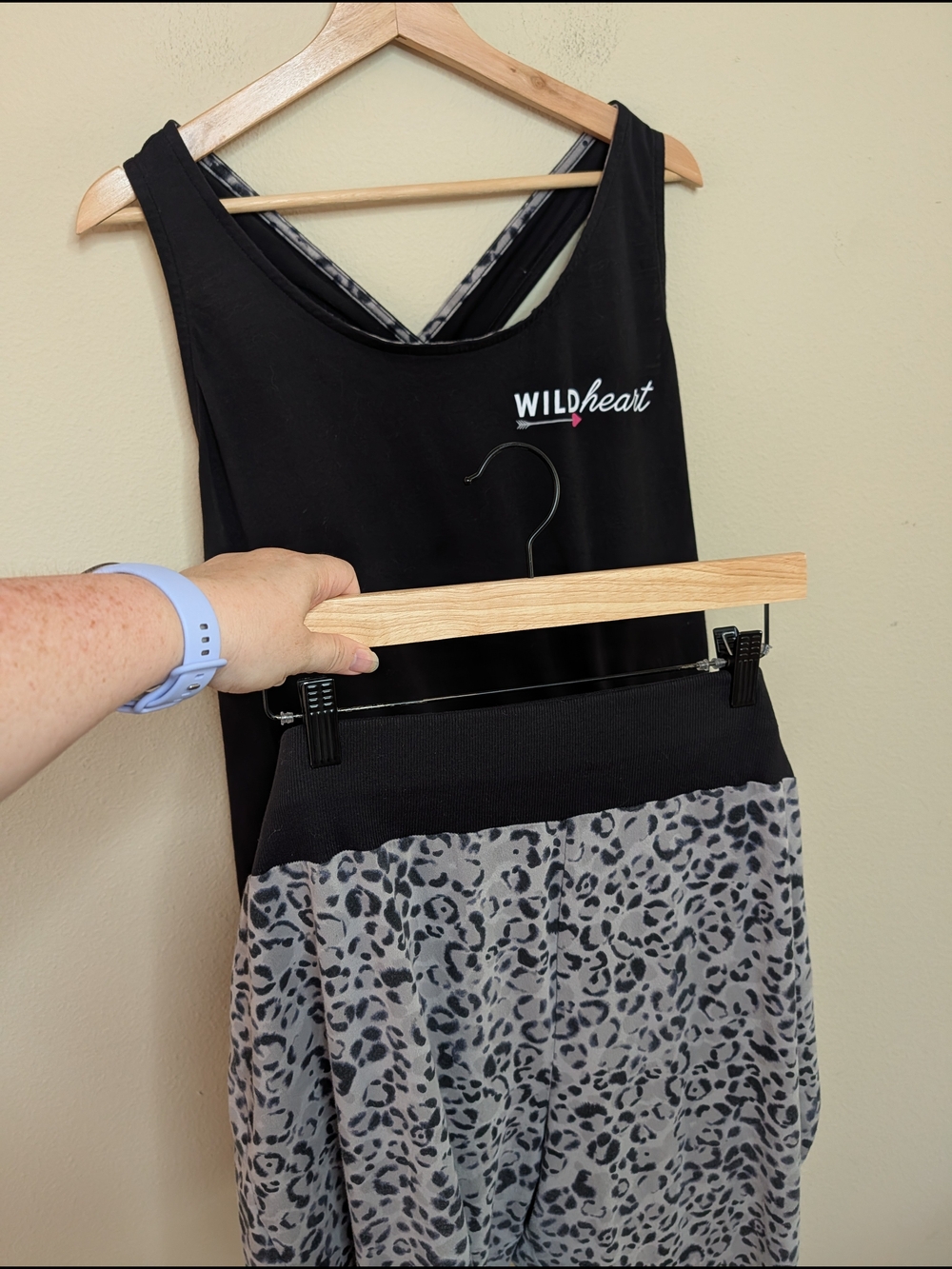 Sleep by Cacique Wild Heart PJ Set 26/28 - Tank & Leopard Joggers - Picture 7 of 12